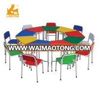 MDF kids table Furniture for kindergarten use